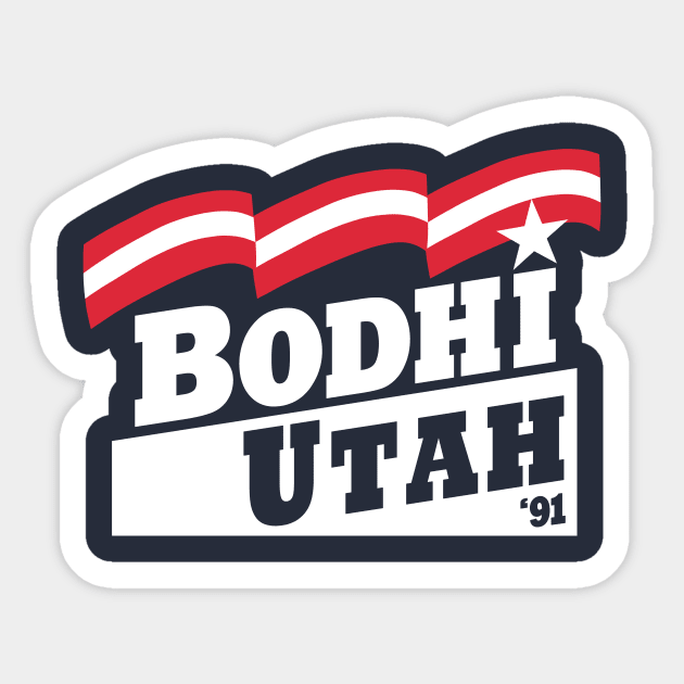 Bodhi in '91! Sticker by CYCGRAPHX